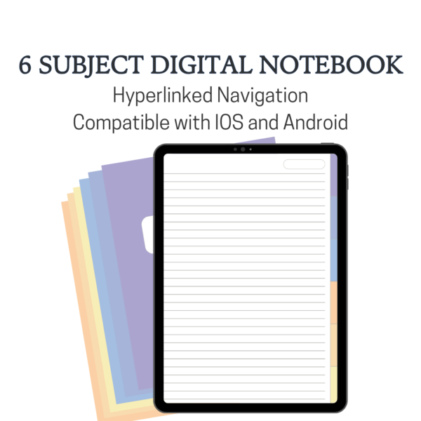 SmartDoc Digital Notebook – Pastel Purple & Orange Edition